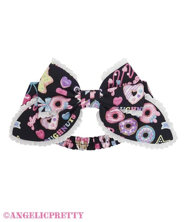 Angelic Pretty Toy's Donut Dinerヘアバンド 黒 - メルカリ