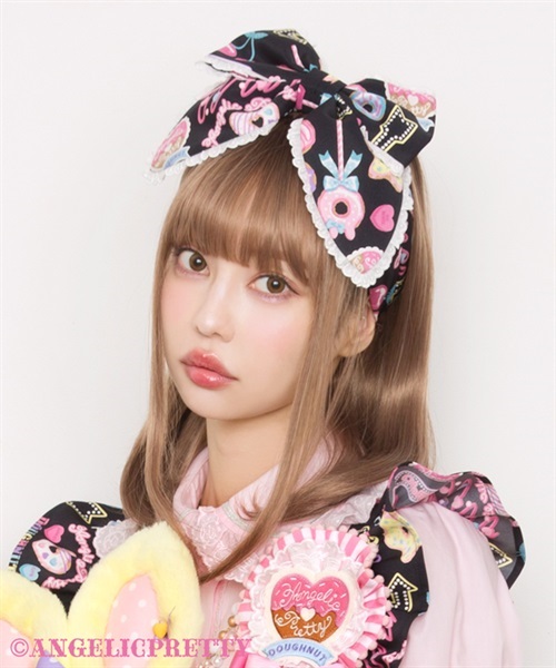 Toys Donut Diner Hairband - Deep Pink