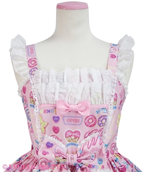 Toys Donut Diner Jumperskirt - Black