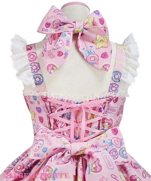 Toys Donut Diner Jumperskirt - Black