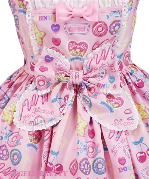Toys Donut Diner Jumperskirt - Black