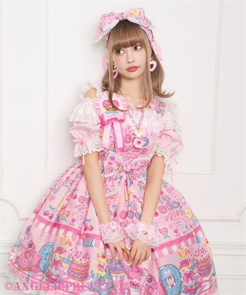 Toys Donut Diner Jumperskirt - Black