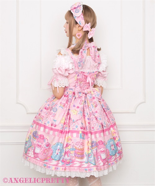 Toys Donut Diner Jumperskirt - Black