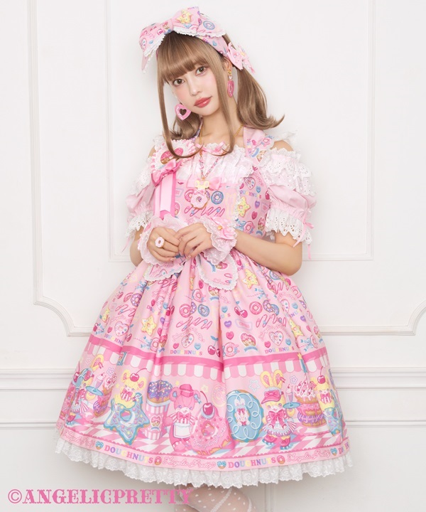 Toys Donut Diner Jumperskirt - Black
