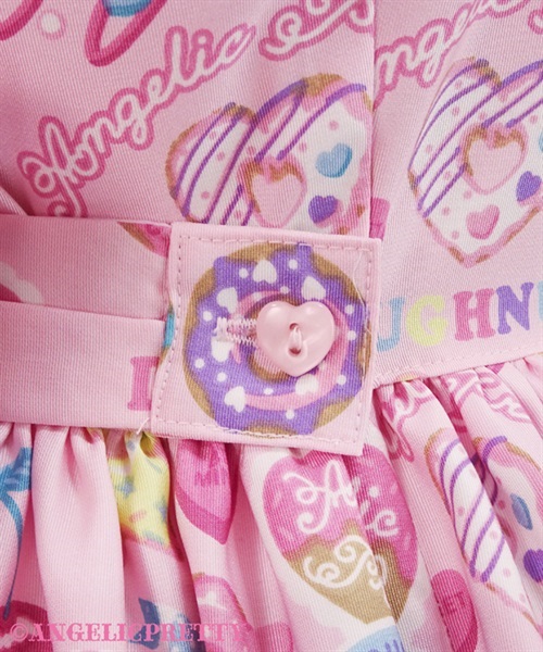 Toys Donut Diner Jumperskirt - Pink - Click Image to Close