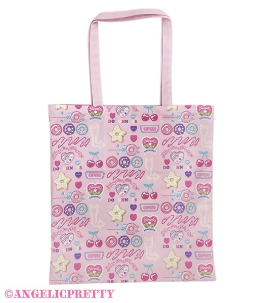 Toys Donut Diner Tote Bag - Pink