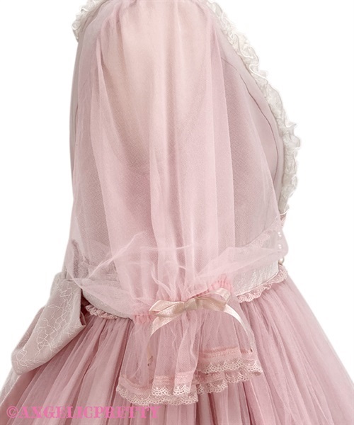 Vintage Tulle One Piece - Pink - Click Image to Close