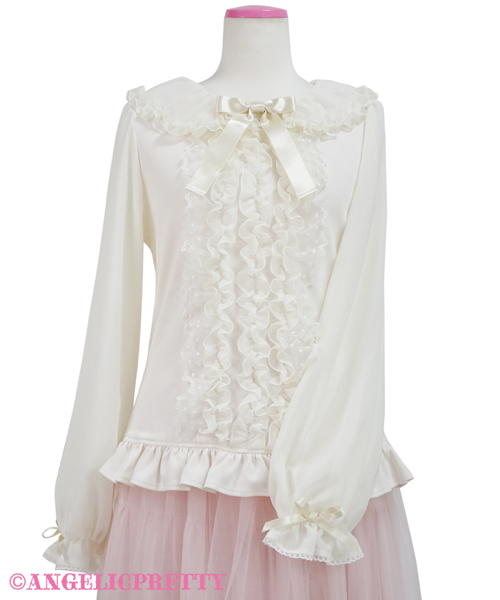 Whip Frill Cutsew - Ivory