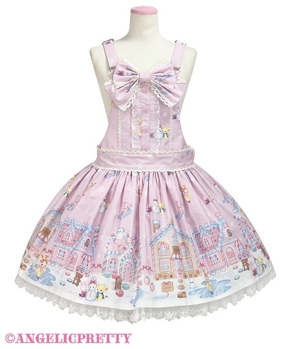 Winter Toys Salopette - Pink