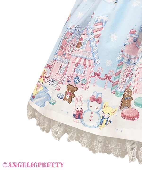 あ*め様 ANGELIC PRETTY Winter toys サロペット　ピン Winter Toys Salopette - Pink [252POT12-170030-pk] - $363.00