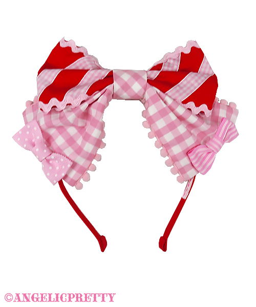 Yumemiru Fantasic Balloon Headbow - Pink - Click Image to Close