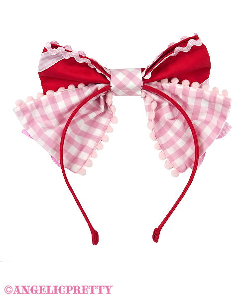 Yumemiru Fantasic Balloon Headbow - Pink - Click Image to Close