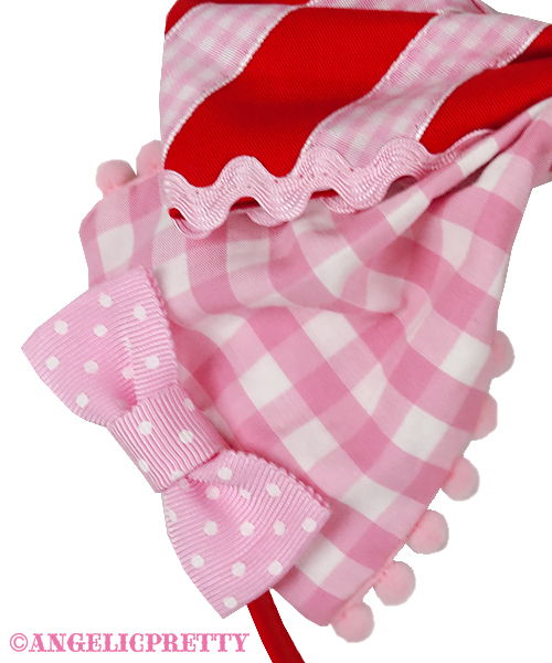 Yumemiru Fantasic Balloon Headbow - Pink - Click Image to Close