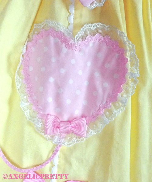 Yumemiru Fantasic Balloon Jumperskirt - Red