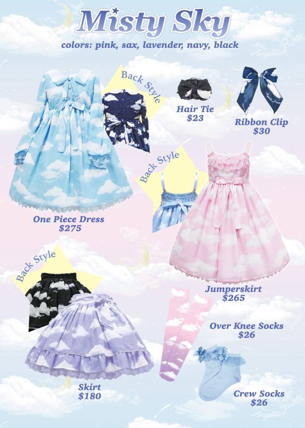 Limited Pre-Order Holy Lantern & Misty Sky – Angelic Pretty USA