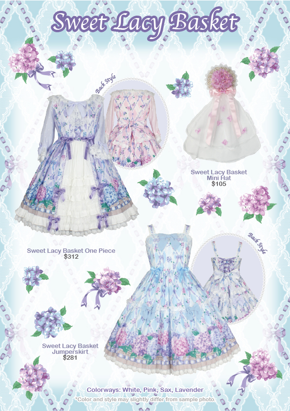 Angelic Pretty  Sweet Lacyバスケットワンピース