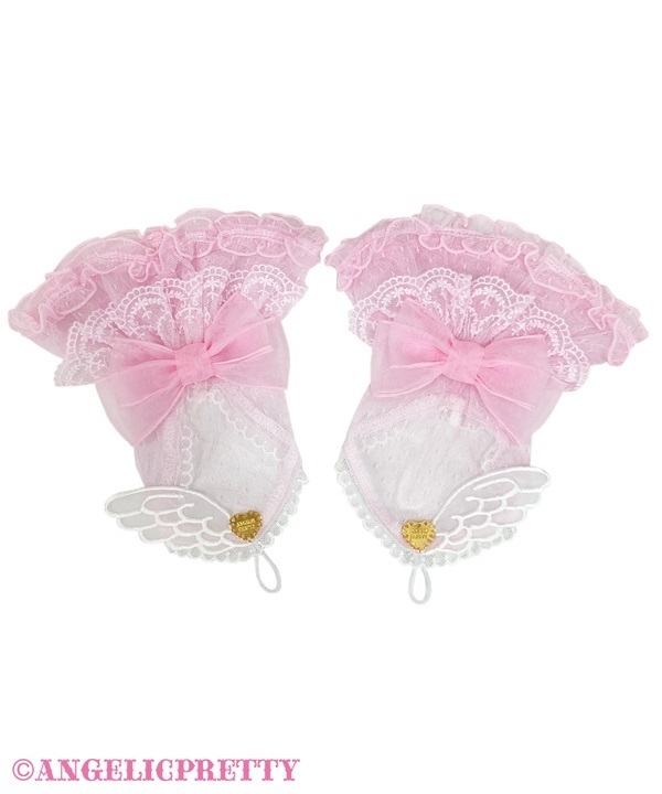 Angel Sherbet Arm Warmer - Pink
