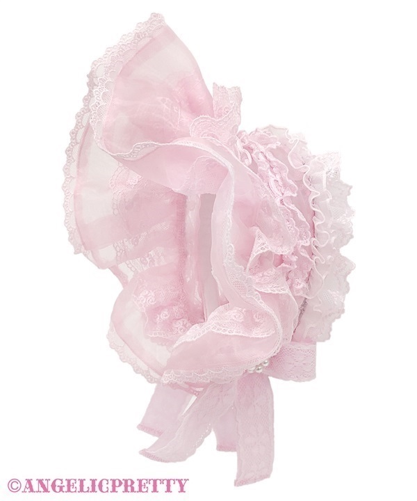 Into a Dream See Through Prim Headbow - Pink