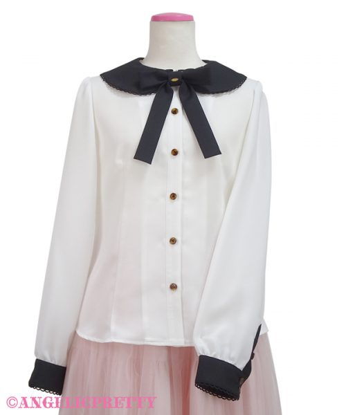 Library Blouse - Black