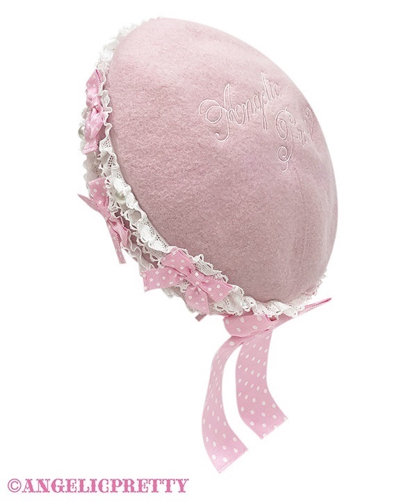 Lovely Cake Beret - Pink