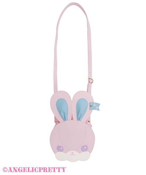 Lyrical Bunny Shoulder Bag - Pink