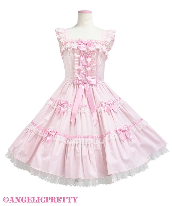 Margaret Doll Jumperskirt - Pink