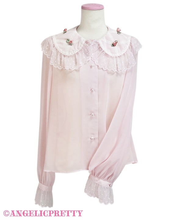 Petit Rose Blouse - Pink