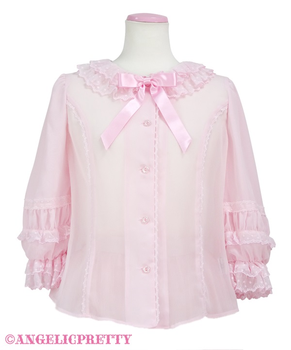 Whip Doll Blouse - Pink